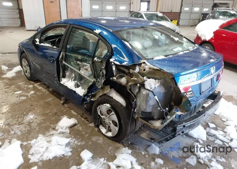 2014 Honda Civic Lx z USA, uszkodzony, nr VIN 2HGFB2F59EH543645